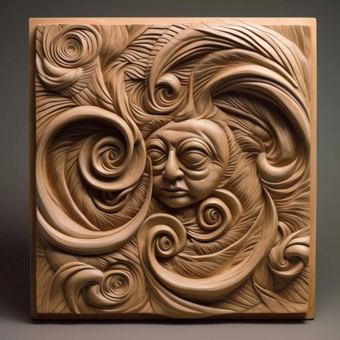 نموذج ثلاثي الأبعاد لآلة CNC 3D Art 